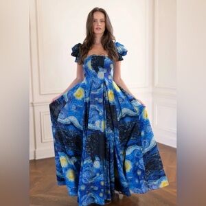 Selkie Starry Night Maxi Dress